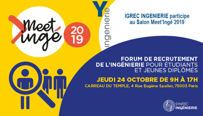 OCTOBRE 2019 - SALON MEET'INGÉ