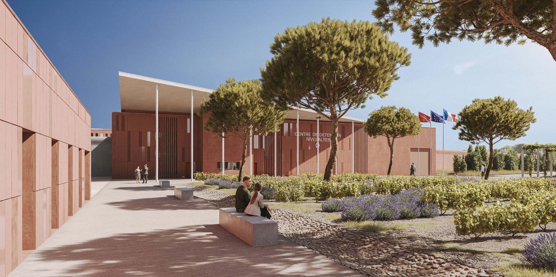 JUILLET 2024  // IGREC INGENIERIE a remporté le marché public global sectoriel relatif à la conception, la réalisation et l'aménagement du Centre de détention de Rivesaltes (66).