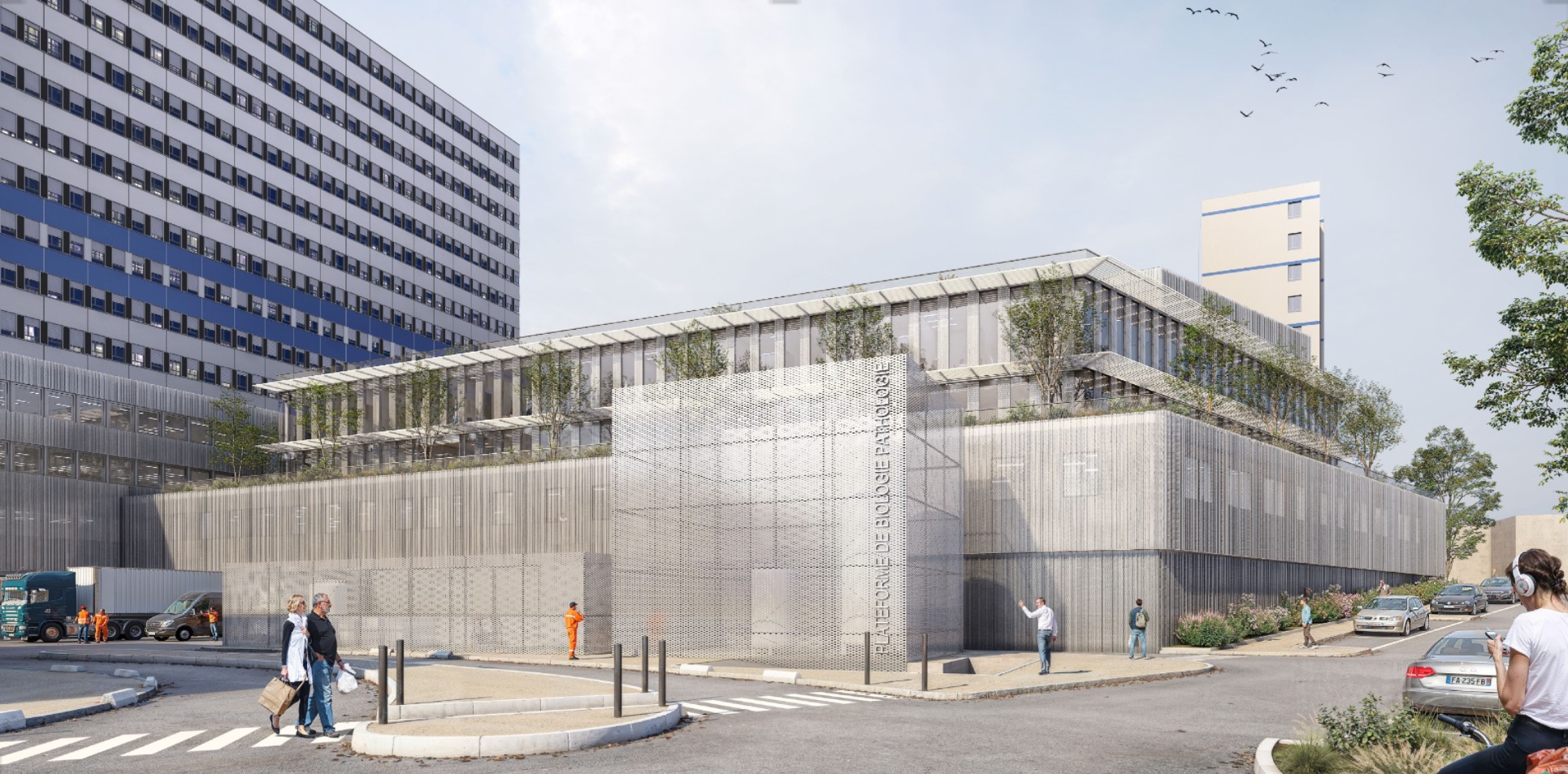 IGREC INGENIERIE remporte au côté de Groupe6 architectes le concours de maîtrise d’œuvre pour l’extension neuve et restructuration de la future Plateforme Hospitalo-Universitaire de Territoire de Biologie Pathologie de l'hôpital universitaire Henri Mondor