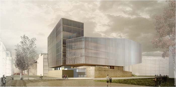 Juillet 2016 – IGREC INGENIERIE et l’agence Pierre-Louis FALOCI ont remporté le Concours de construction du Bâtiment de recherche de l’EHESS sur le campus Condorcet à Aubervilliers (93)