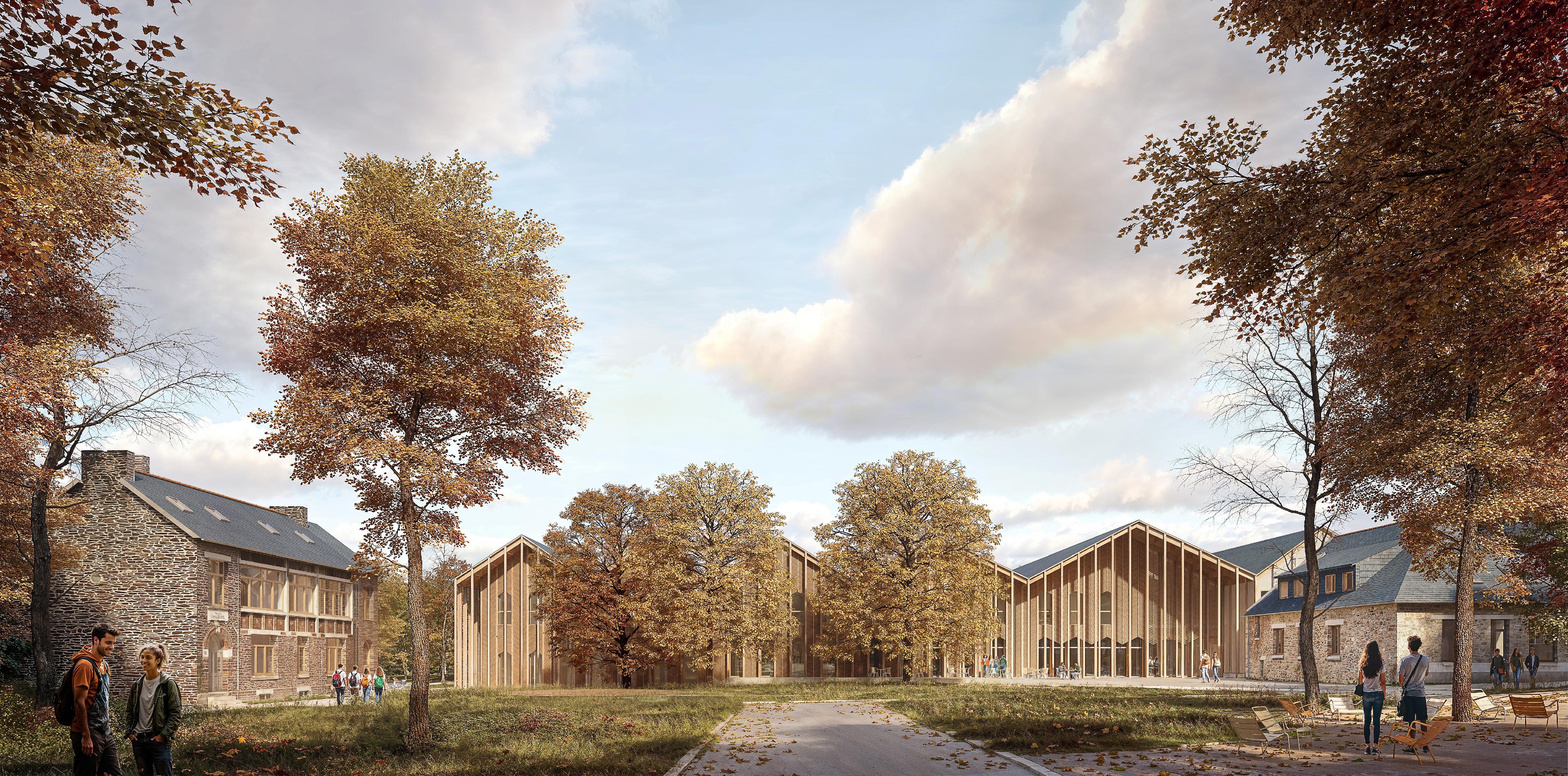 IGREC INGENIERIE remporte le marché de l'opération « Cœur de Campus 2 » de l'Institut Agro Rennes-Angers à Rennes