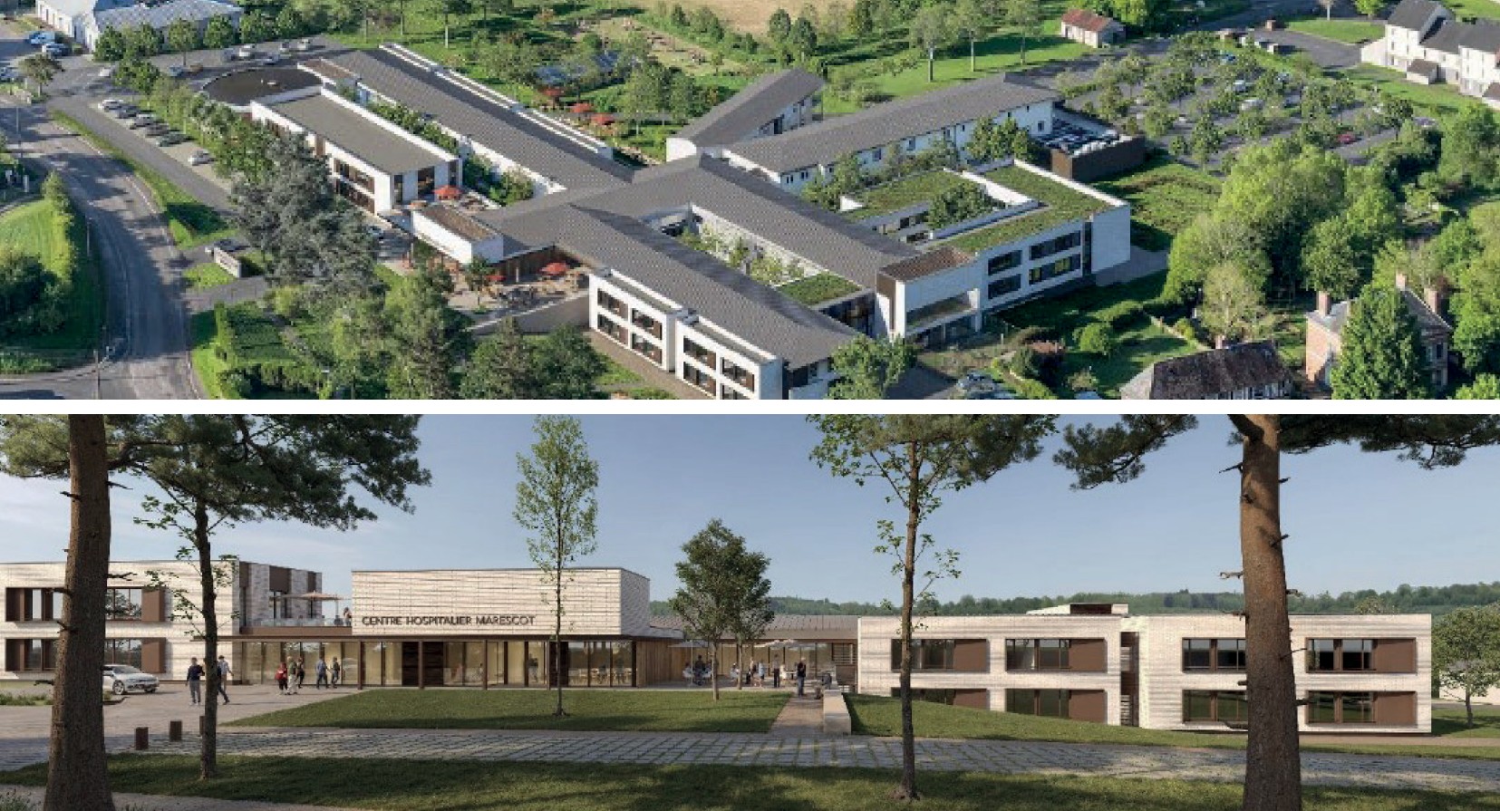 IGREC INGENIERIE a remporté au côté de LAZO & MURE, le concours lancé par le CHU de Caen, pour la restructuration d’un EHPAD à Vimoutiers.