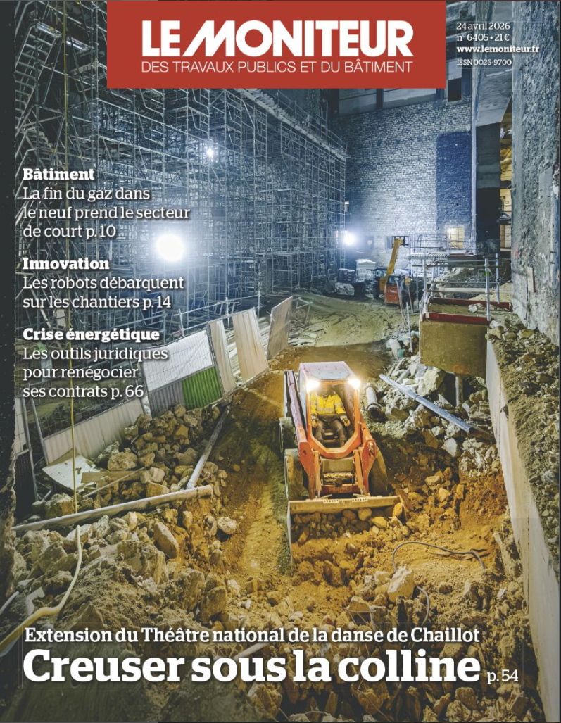 🎭 Extension de Théâtre National de la Danse de Chaillot à la une du magazine Le Moniteur du 24 Avril 2026 : IGREC INGENIERIE mobilisée en AMO technique sur ce projet emblématique aux côtés de Mott MacDonald 